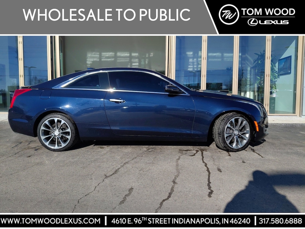 Used 2017 CADILLAC ATS 2.0L Turbo Luxury Coupe