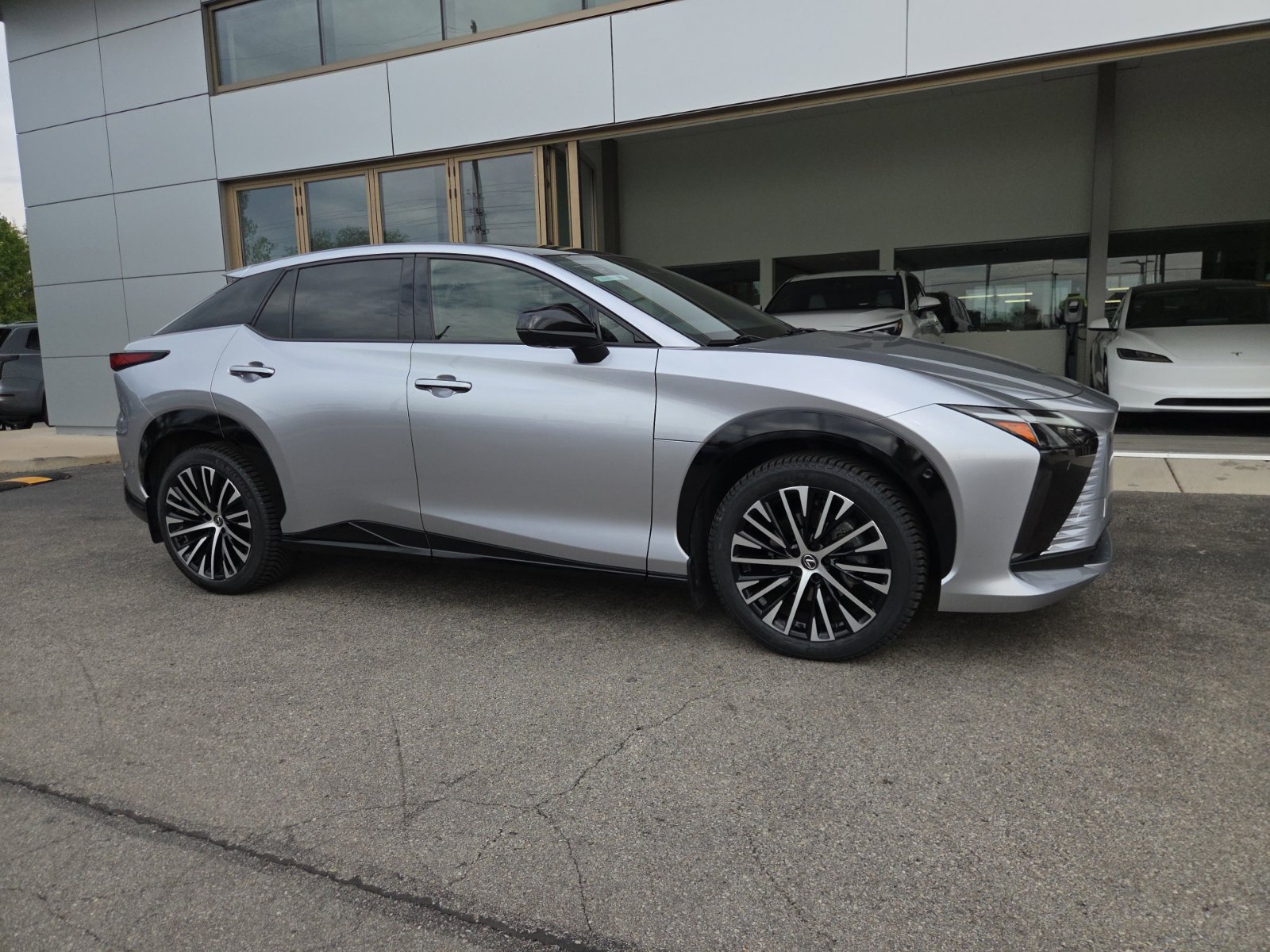Certified 2023 Lexus RZ Premium with VIN JTJAAAAB0PA019849 for sale in Indianapolis, IN