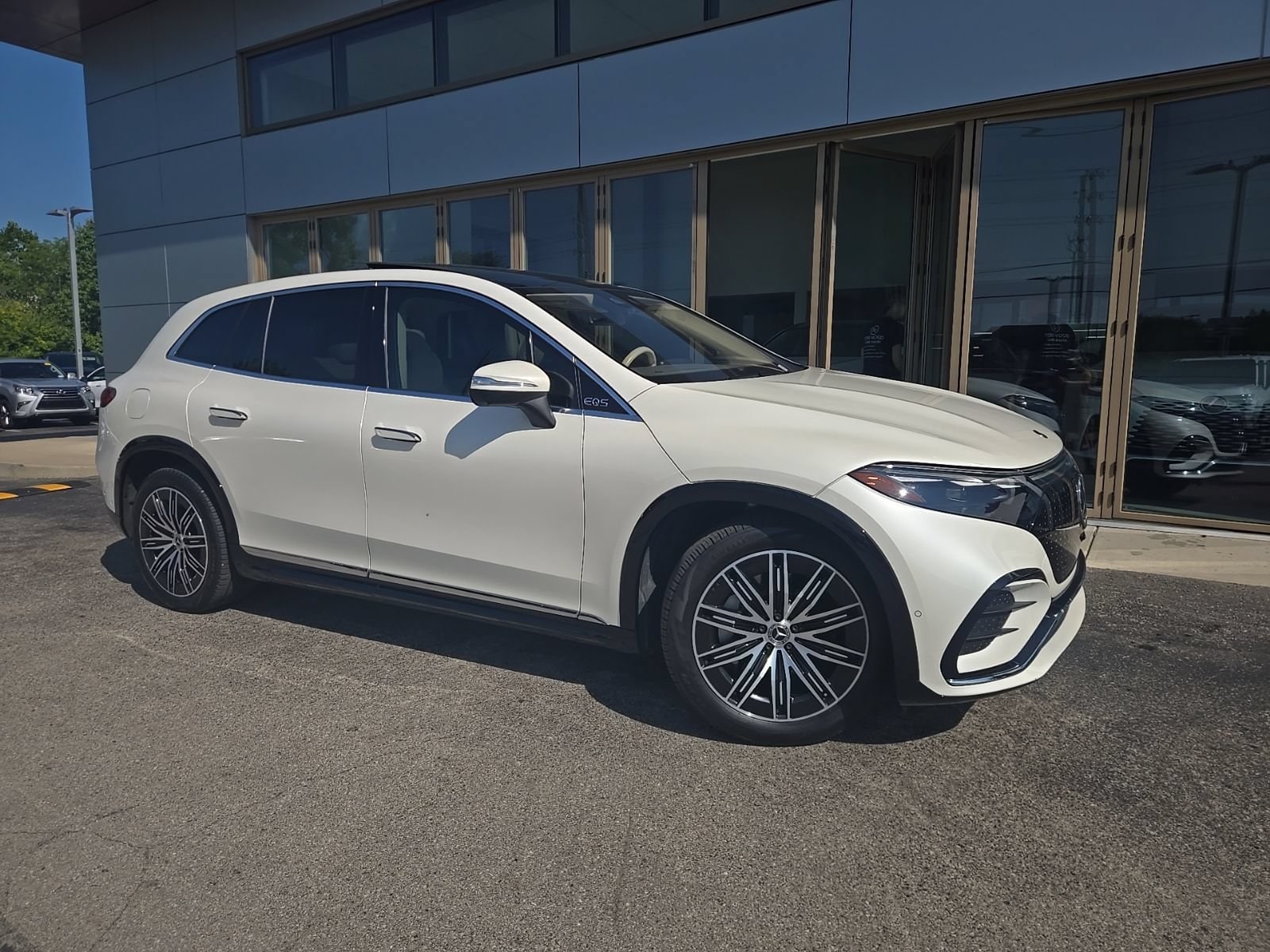 Used 2023 Mercedes-Benz EQS SUV Base with VIN 4JGDM2EB9PA007041 for sale in Indianapolis, IN