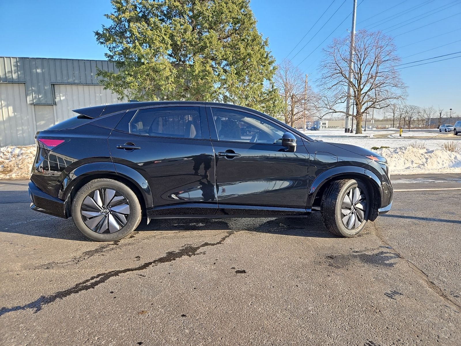 Certified 2023 Nissan Ariya Evolve+ with VIN JN1DF0BB7PM709593 for sale in Indianapolis, IN