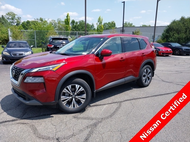 Certified 2021 Nissan Rogue SV with VIN 5N1AT3BA9MC808690 for sale in Indianapolis, IN