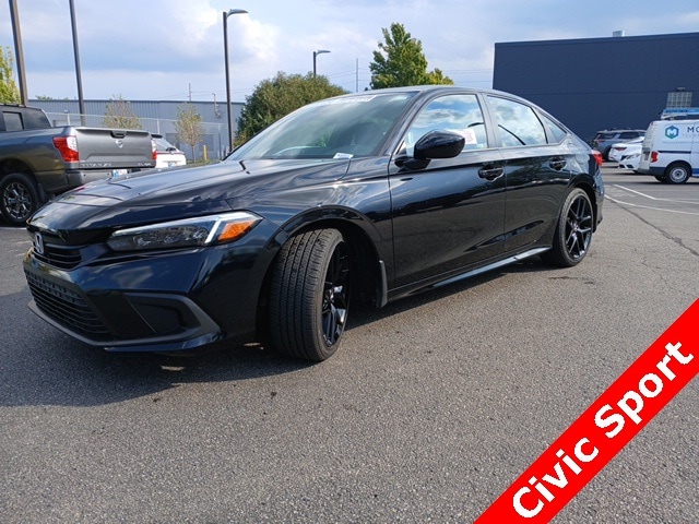 Used 2022 Honda Civic Sport with VIN 2HGFE2F55NH534433 for sale in Indianapolis, IN