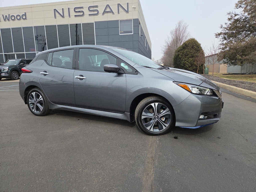 Certified 2022 Nissan LEAF SL Plus Hatchback