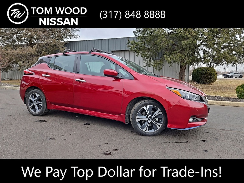 Certified 2020 Nissan LEAF SV Plus Hatchback