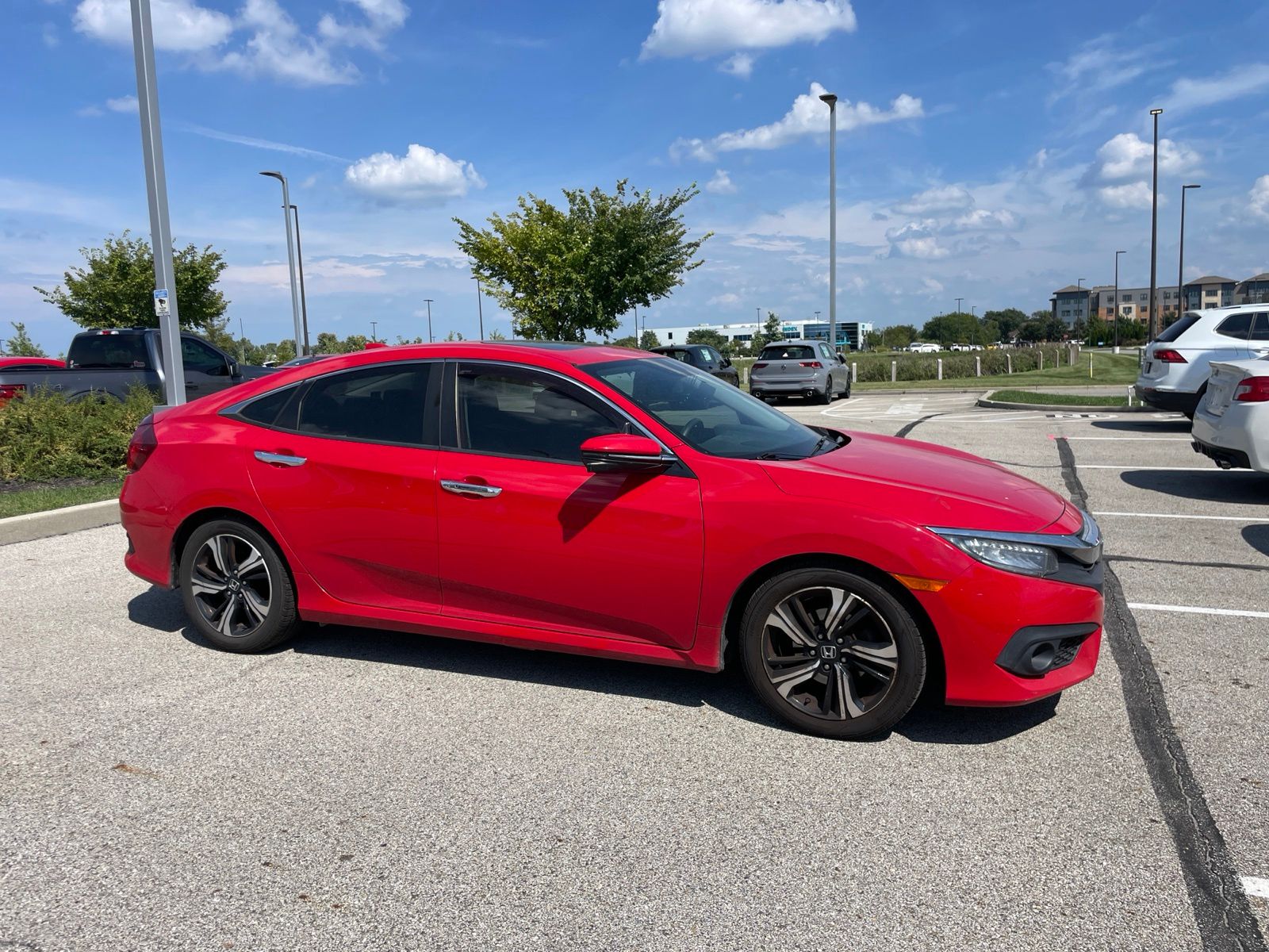 Used 2017 Honda Civic Touring with VIN 2HGFC1F97HH651177 for sale in Noblesville, IN