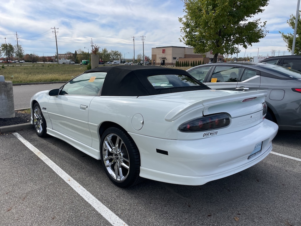 Used 2002 Chevrolet Camaro Z28 Convertible