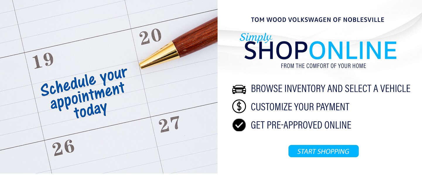 Tom Wood Volkswagen of Noblesville shop online