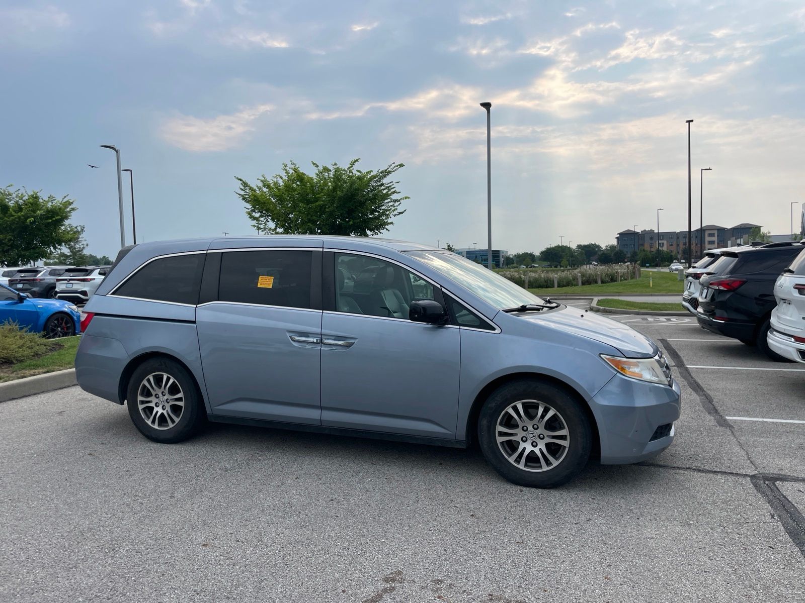 Used 2012 Honda Odyssey EX-L with VIN 5FNRL5H66CB137034 for sale in Noblesville, IN