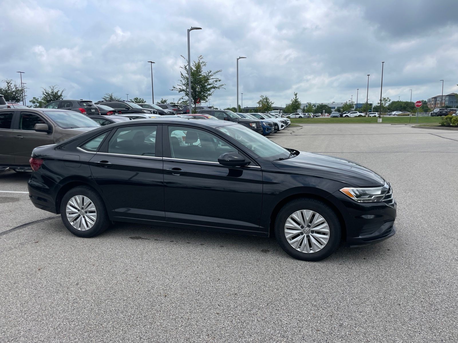 Used 2019 Volkswagen Jetta S with VIN 3VWCB7BU6KM233863 for sale in Noblesville, IN