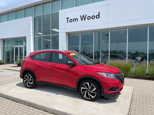 Used 2019 Honda HR-V Sport with VIN 3CZRU6H1XKG715503 for sale in Noblesville, IN