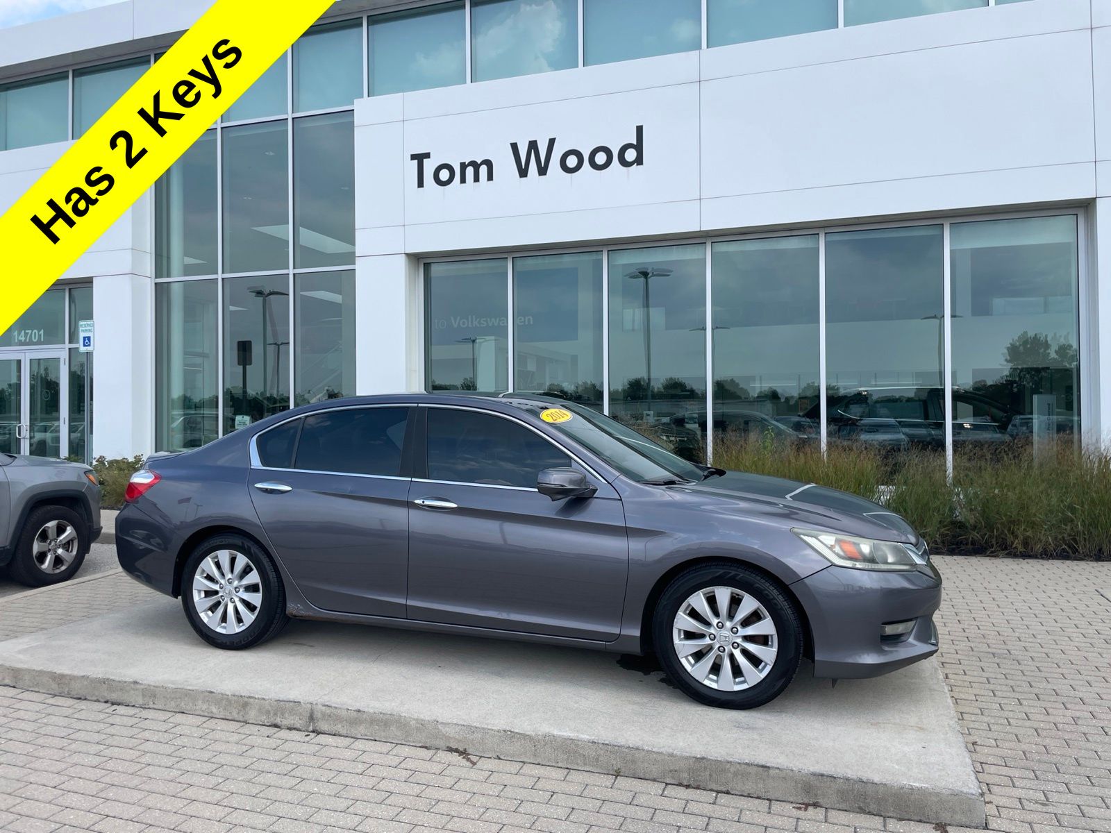 Used 2014 Honda Accord EX with VIN 1HGCR2F76EA029668 for sale in Noblesville, IN