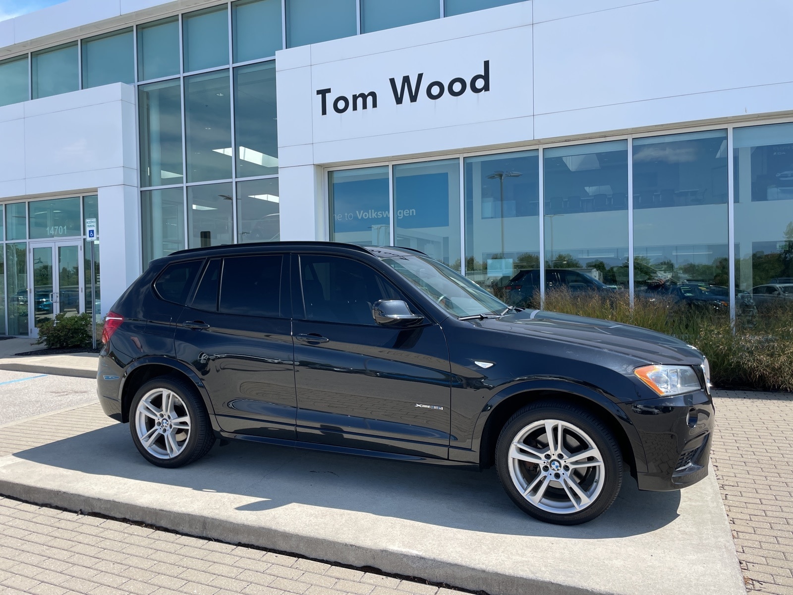 Used 2014 BMW X3 xDrive35i with VIN 5UXWX7C54E0E81885 for sale in Noblesville, IN