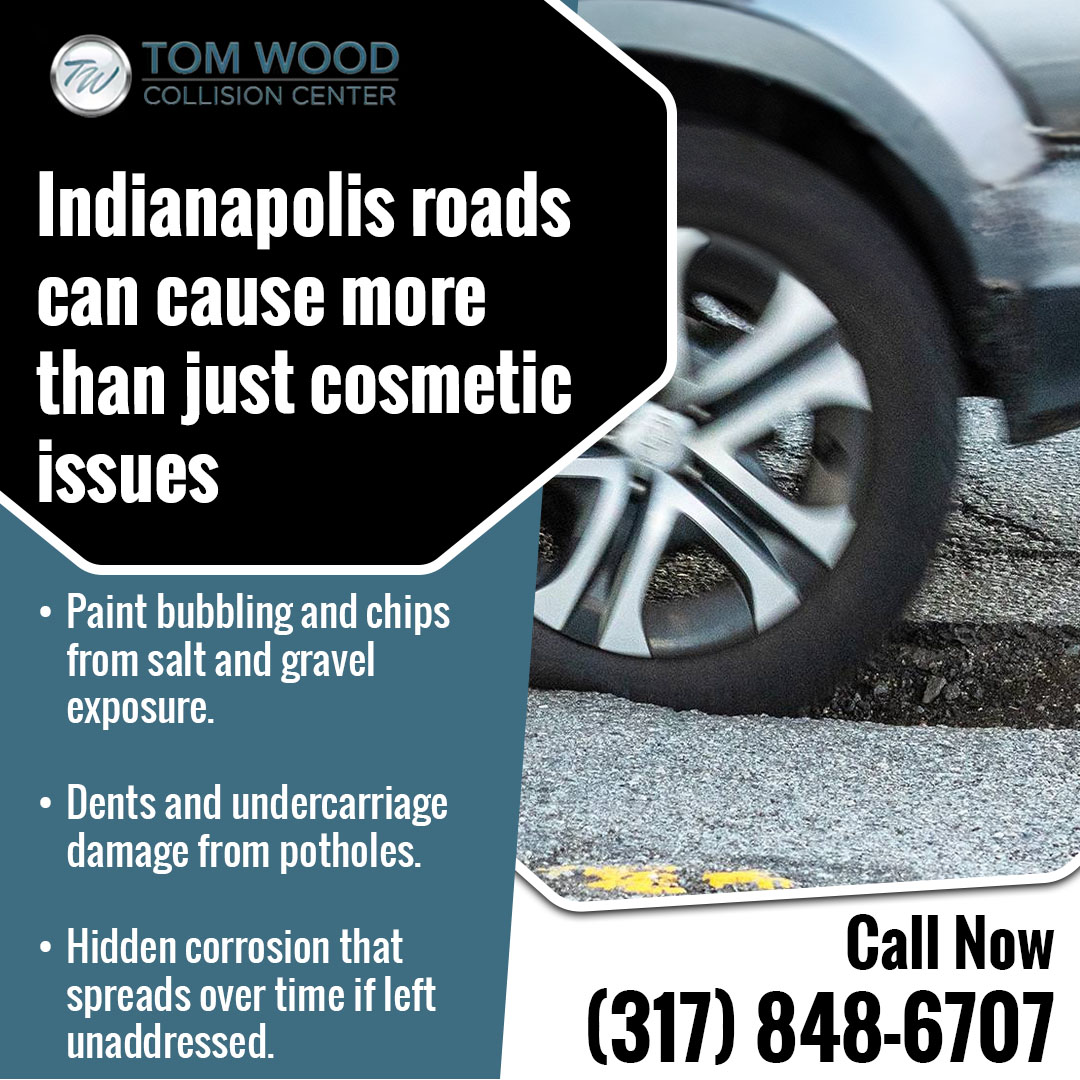 Indianapolis roads can cause more than just cosmetic issues