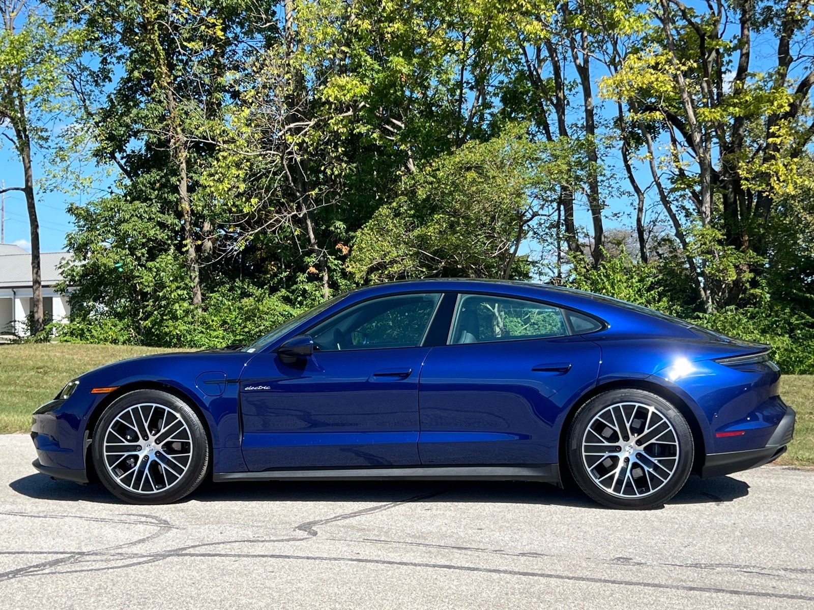 Certified 2025 Porsche Taycan Base with VIN WP0AA2Y15SSA08471 for sale in Indianapolis, IN