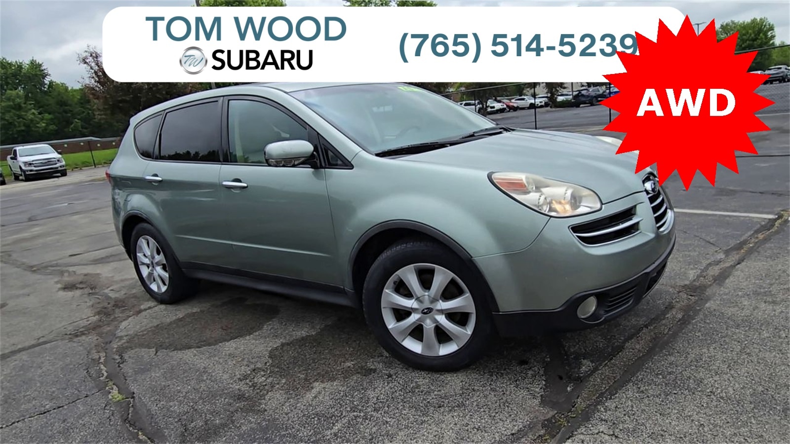 Used 2006 Subaru B9 Tribeca Limited 5-Passenger with VIN 4S4WX83CX64423093 for sale in Indianapolis, IN