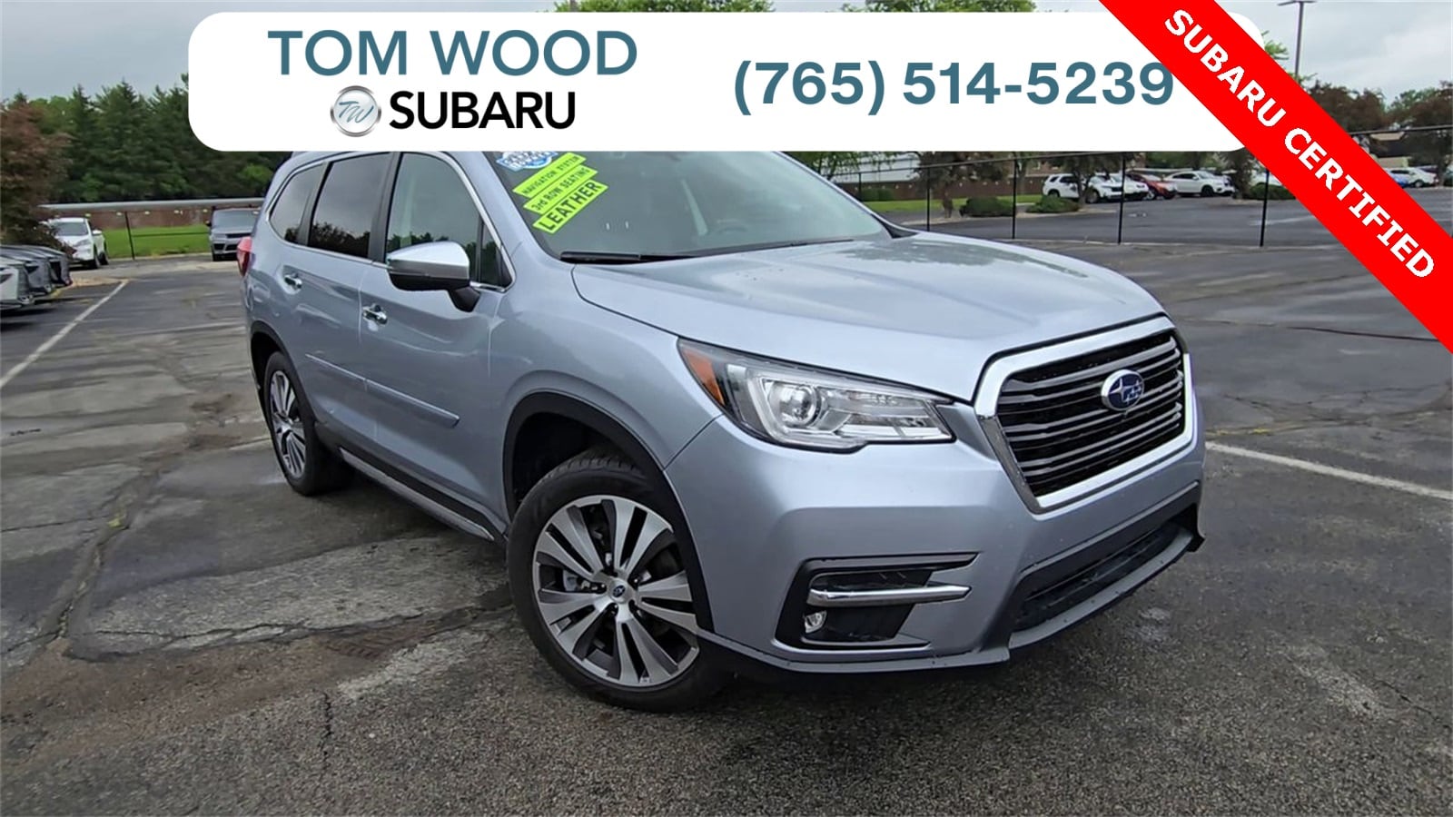 Certified 2022 Subaru Ascent Touring with VIN 4S4WMARD7N3401220 for sale in Indianapolis, IN