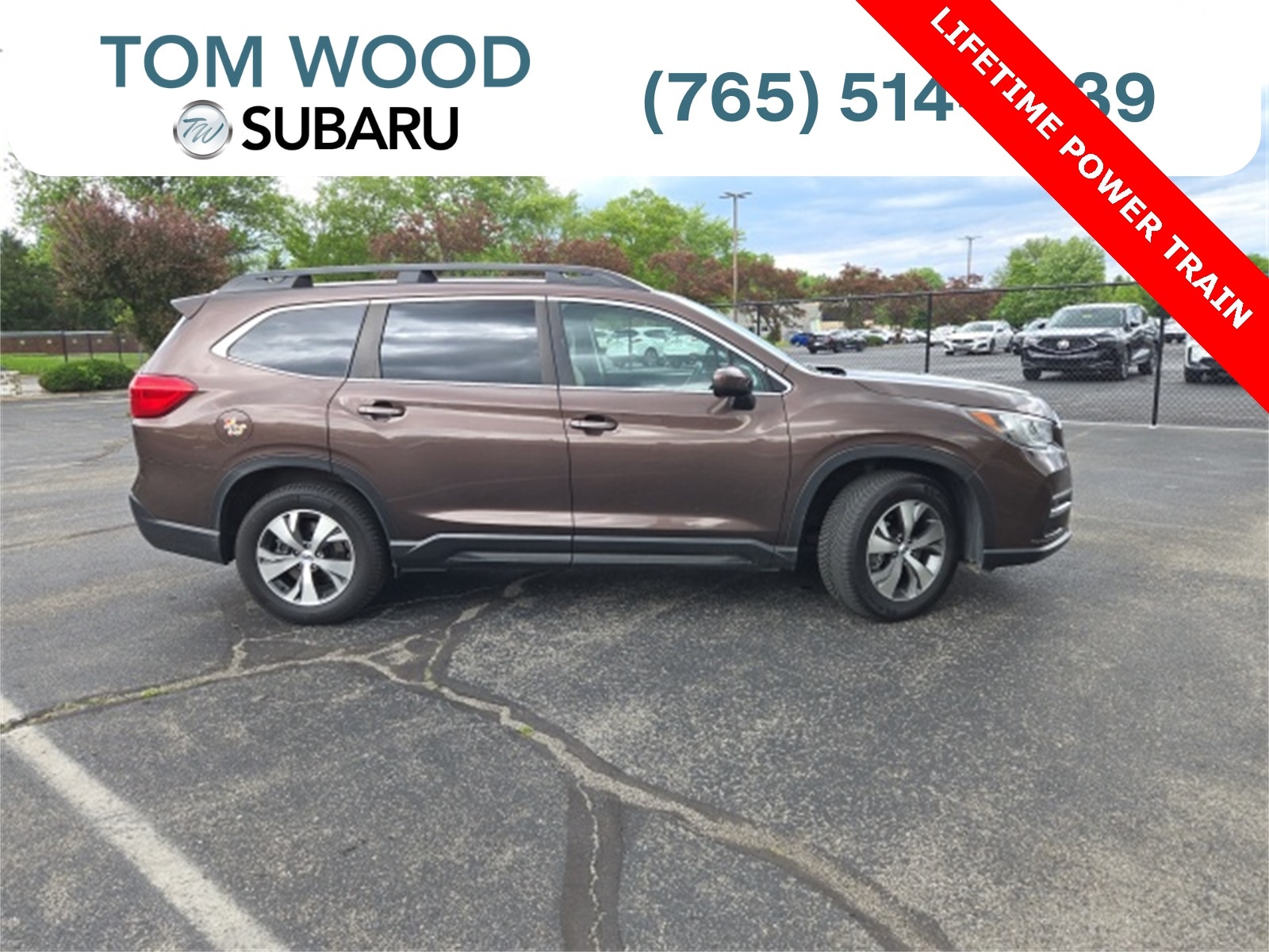 Used 2019 Subaru Ascent Premium with VIN 4S4WMAFD8K3441208 for sale in Indianapolis, IN