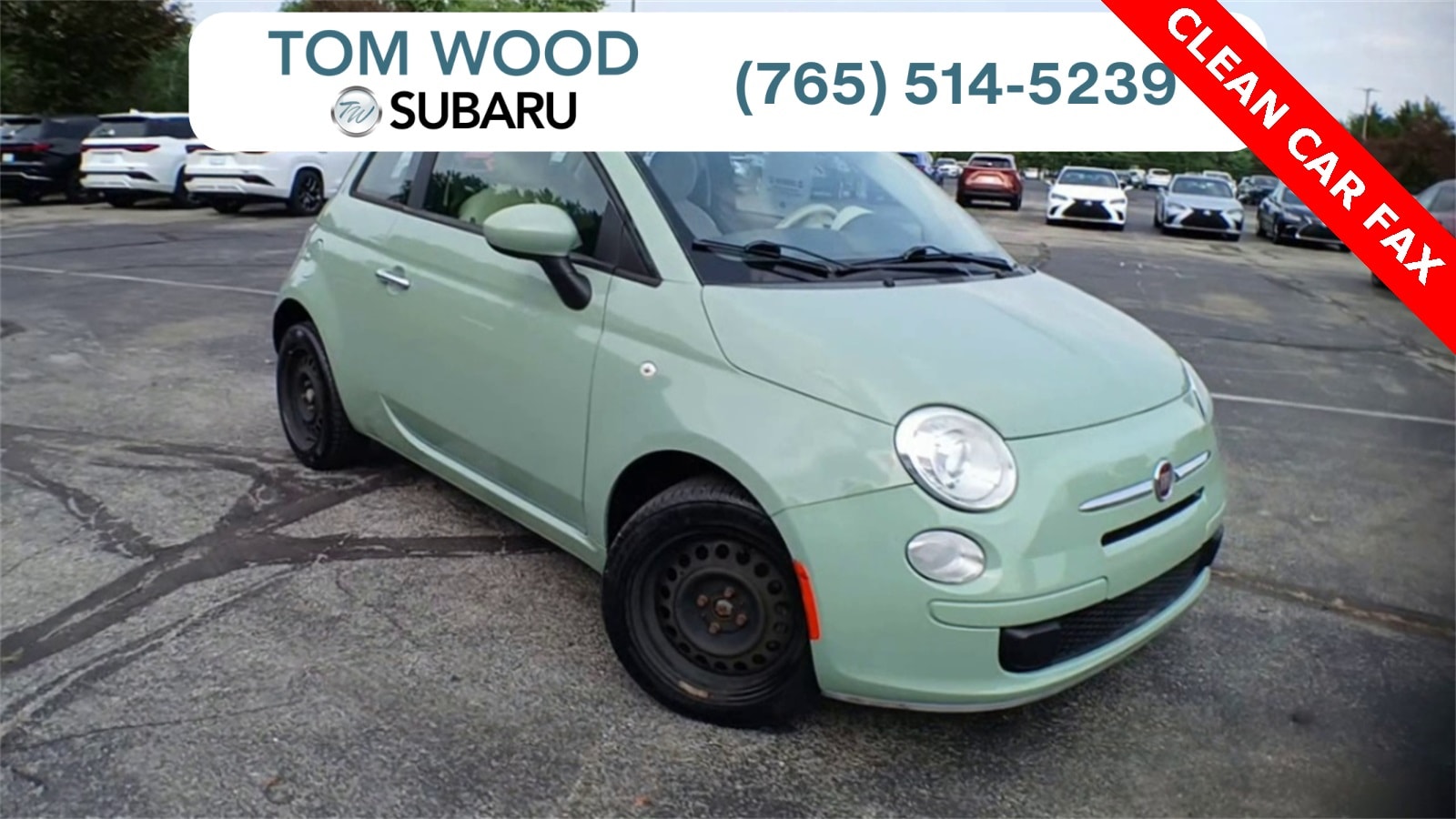 Used 2013 FIAT 500 Pop with VIN 3C3CFFAR4DT714657 for sale in Indianapolis, IN