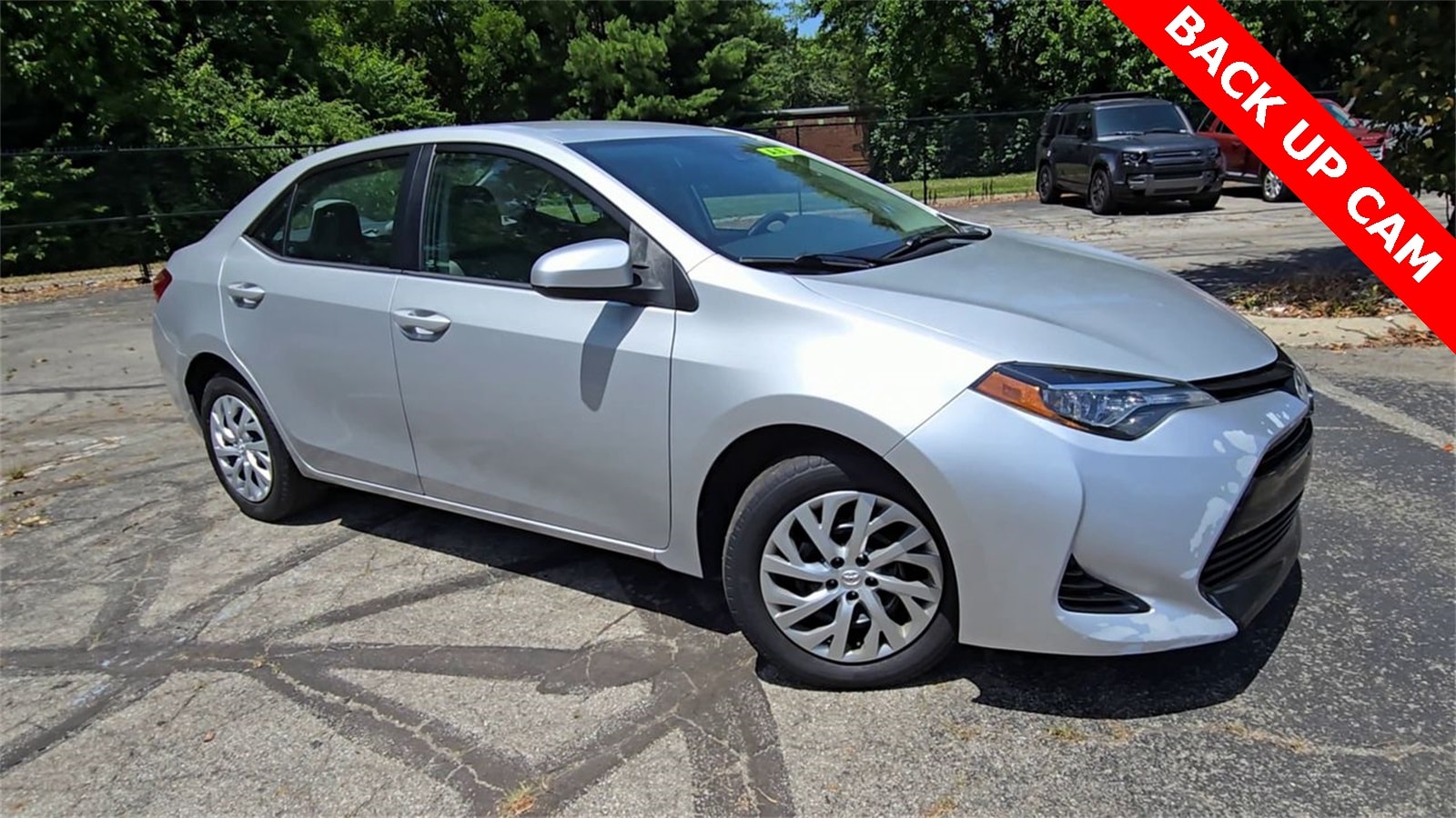 Used 2017 Toyota Corolla LE with VIN 5YFBURHE9HP677096 for sale in Indianapolis, IN
