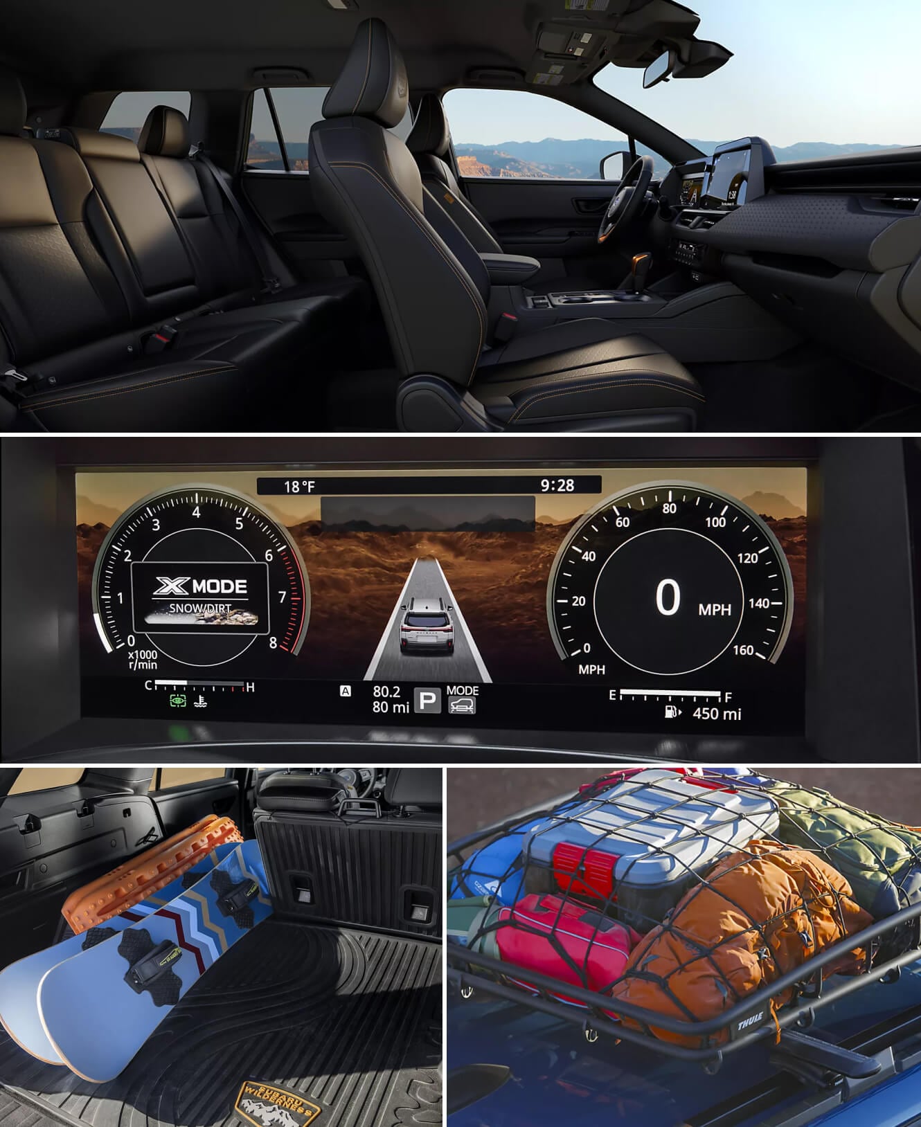 Subaru Outback Wilderness Interior