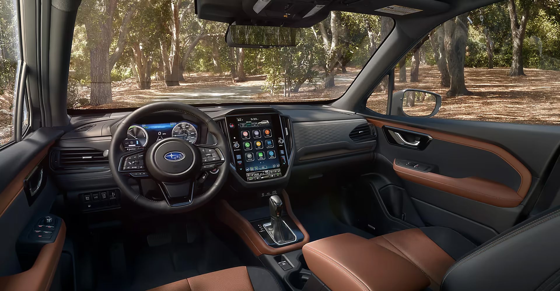 2026 Subaru Forester interior cabin at Tom Wood Subaru Indianapolis