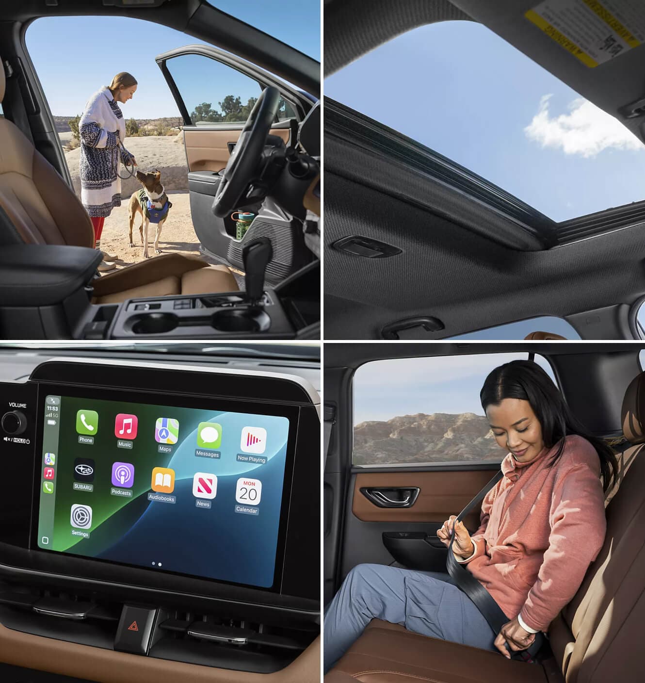 2026 Subaru Outback Interior vs. 2025 Subaru Outback Interior