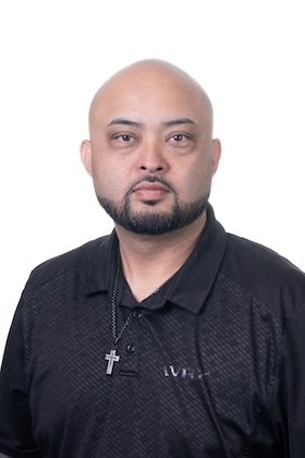 Staff member Frenzel Woolery from b100e6bc2ec7