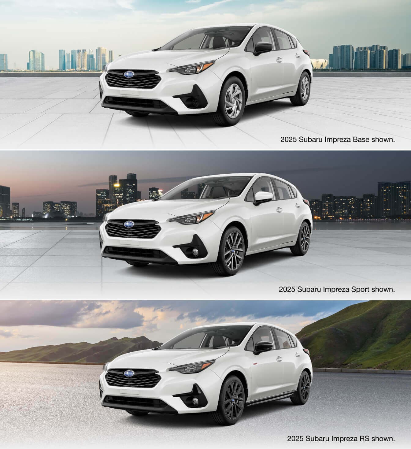 2025 Subaru Impreza Trim Levels