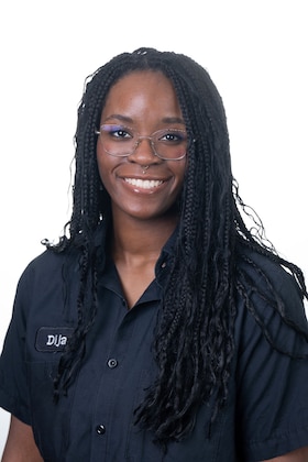 Staff member Dija K. from 9f5c94fa4219