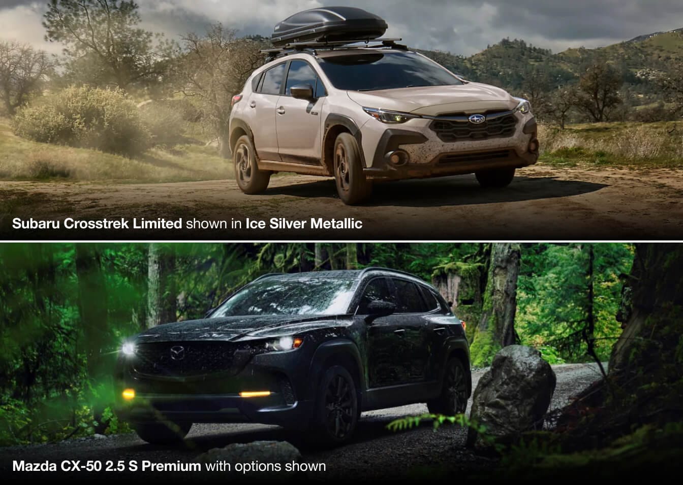Mazda CX-5 MPG vs. Subaru Crosstrek MPG