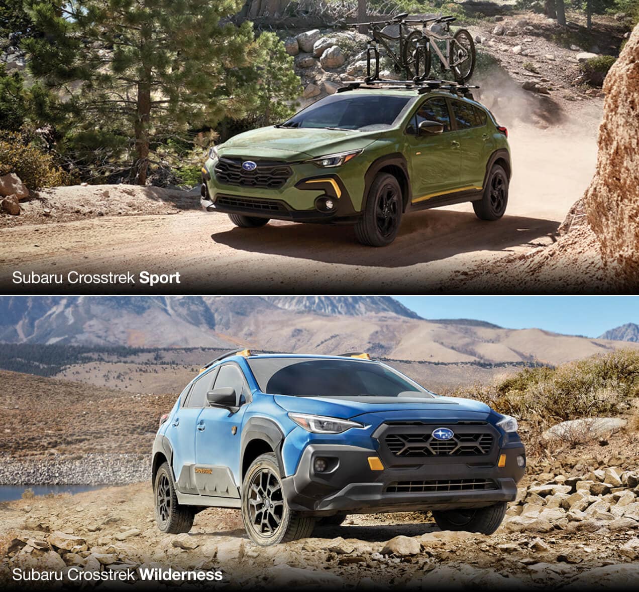 Crosstrek Sport vs. Wilderness MPG & Specs