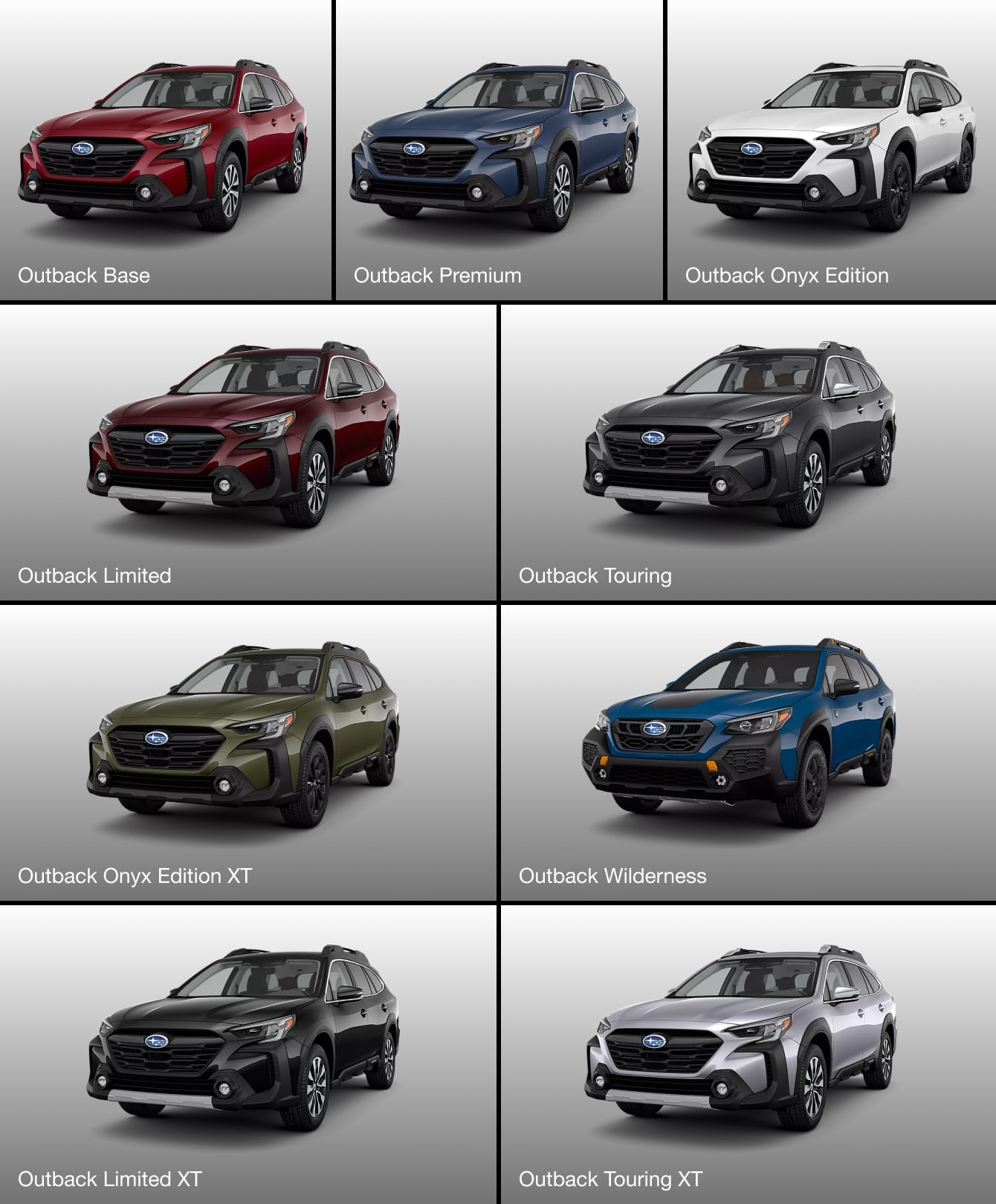 2024 Subaru Outback Trim Levels