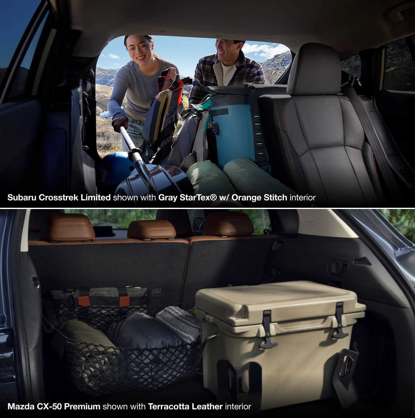 Subaru Crosstrek Interior vs. Mazda CX-5 Interior