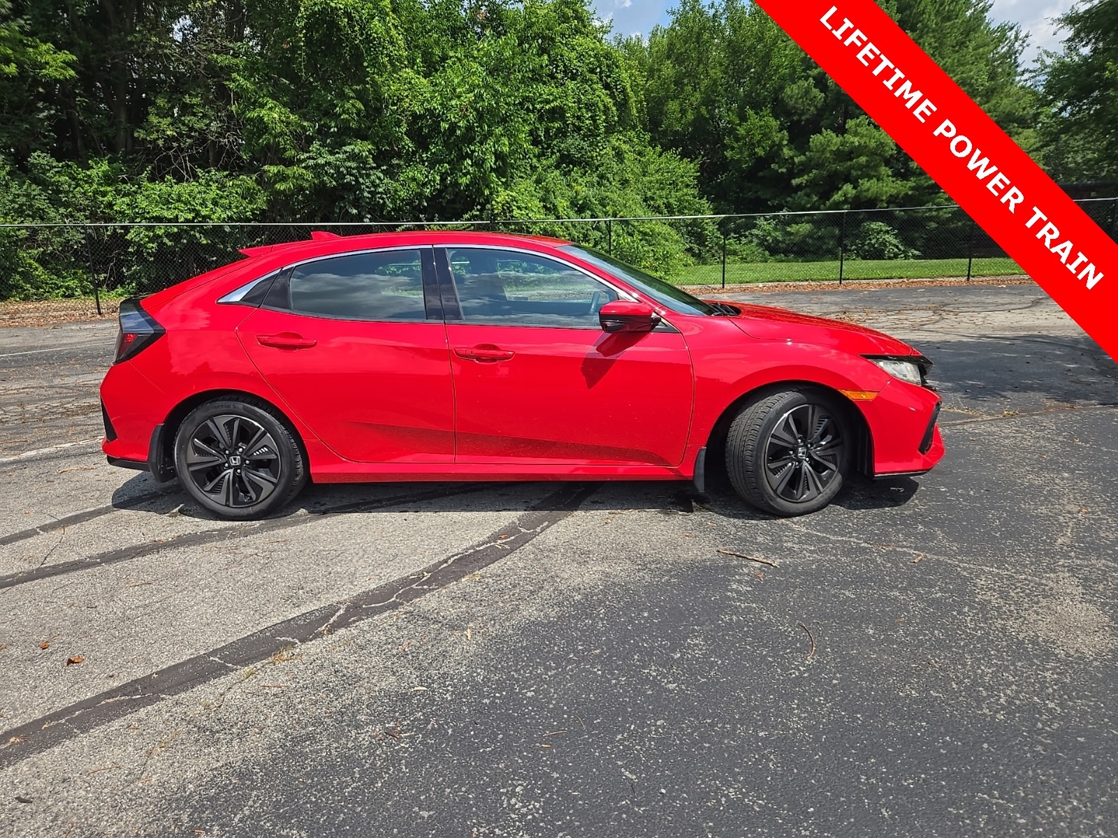 Used 2018 Honda Civic Hatchback EX with VIN SHHFK7H53JU215838 for sale in Indianapolis, IN