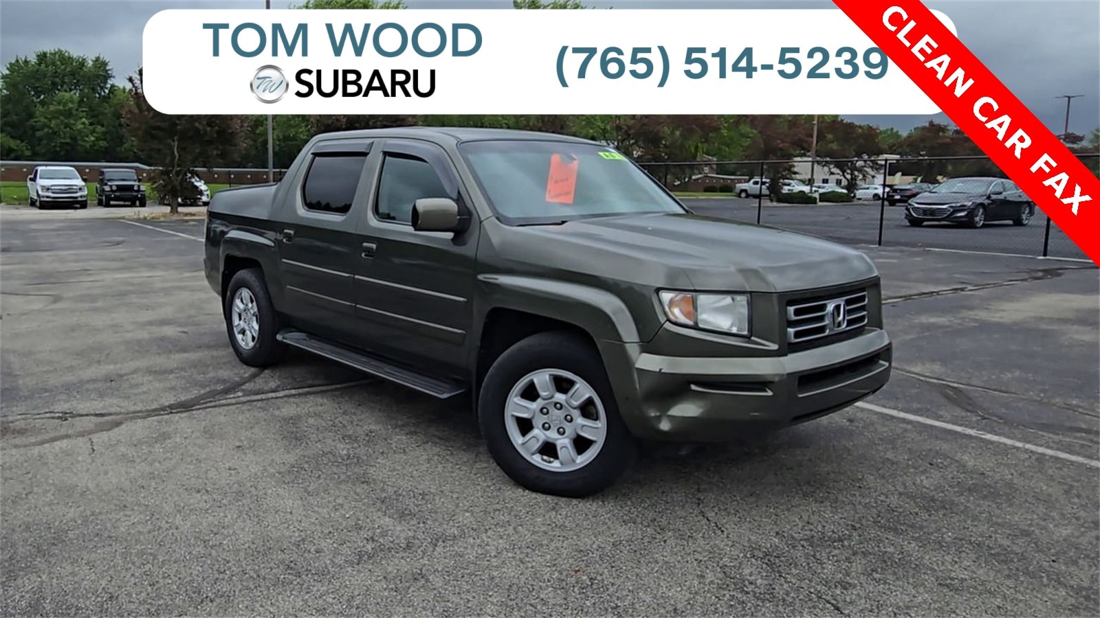 Used 2006 Honda Ridgeline RTL with VIN 2HJYK16576H534070 for sale in Indianapolis, IN