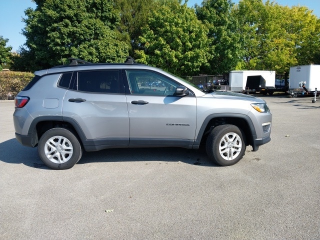 Used 2018 Jeep Compass Sport with VIN 3C4NJDAB7JT201442 for sale in Indianapolis, IN