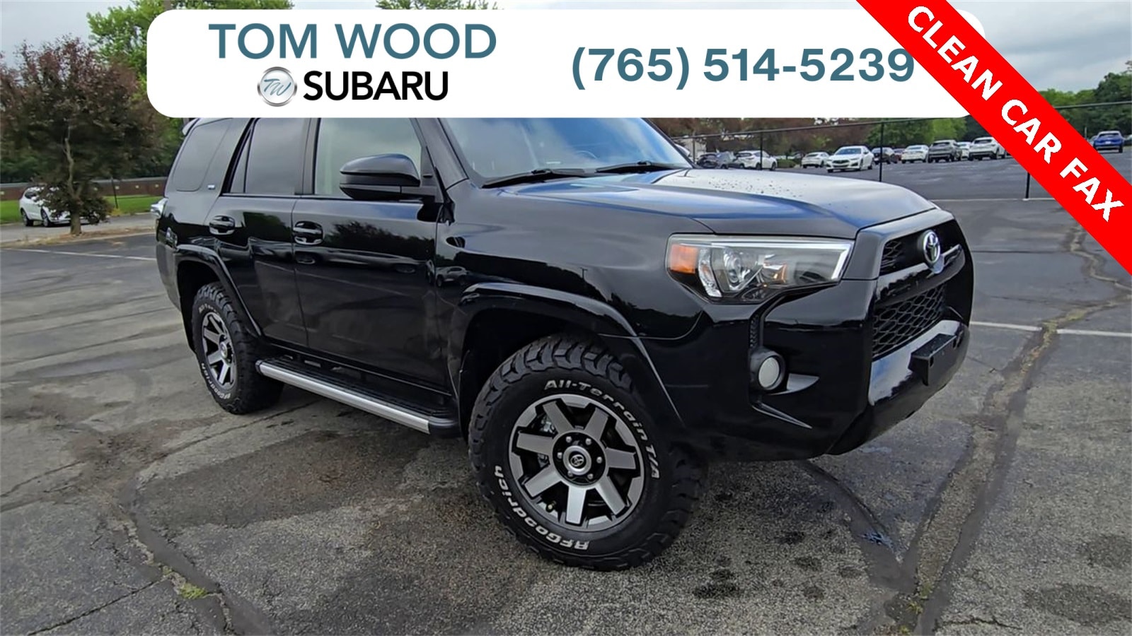 Used 2016 Toyota 4Runner SR5 with VIN JTEBU5JR6G5317443 for sale in Indianapolis, IN