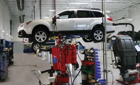 Subaru Express Service in action at Tom Wood Subaru in Indianapolis, IN