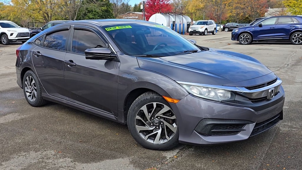 Used 2017 Honda Civic EX Sedan