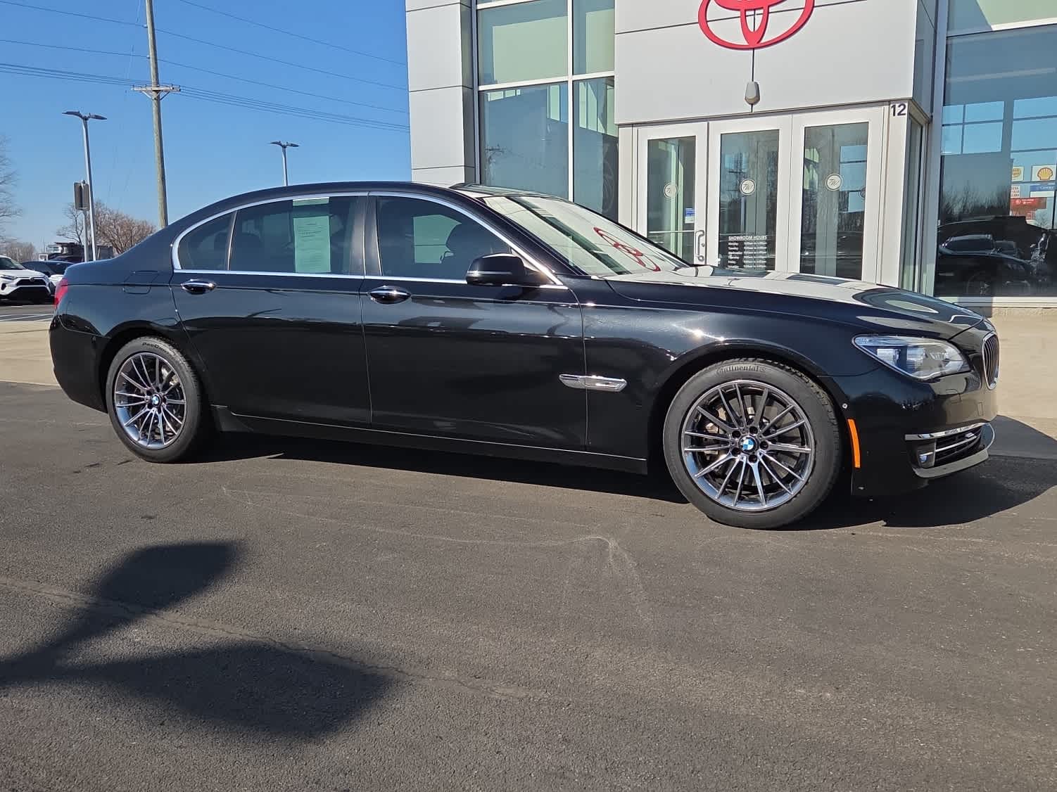 Used 2013 BMW 7 Series 750i with VIN WBAYF8C55DD140869 for sale in Whitestown, IN