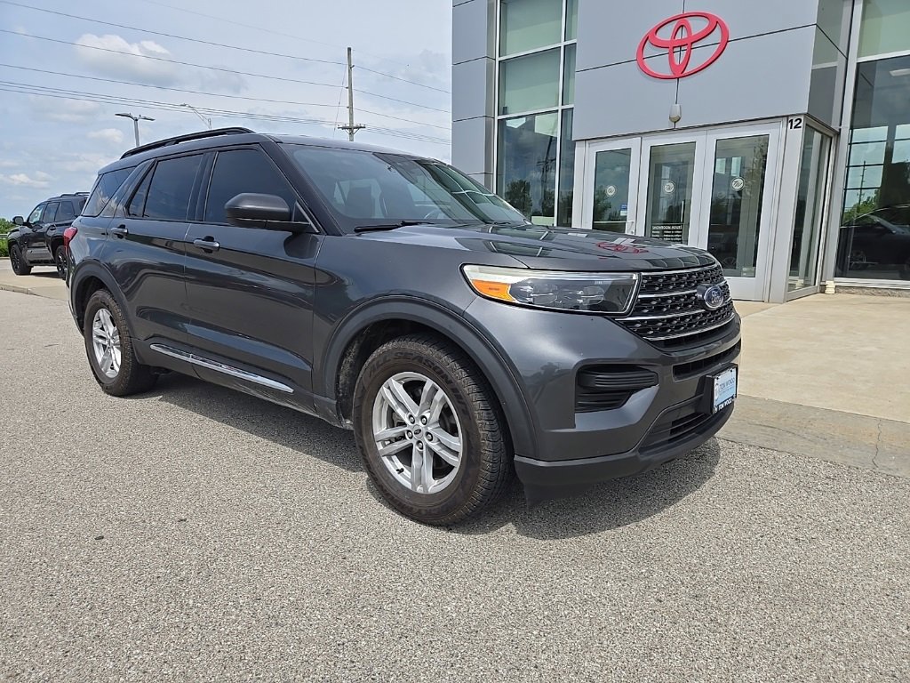 Used 2020 Ford Explorer XLT with VIN 1FMSK7DH7LGA58707 for sale in Whitestown, IN