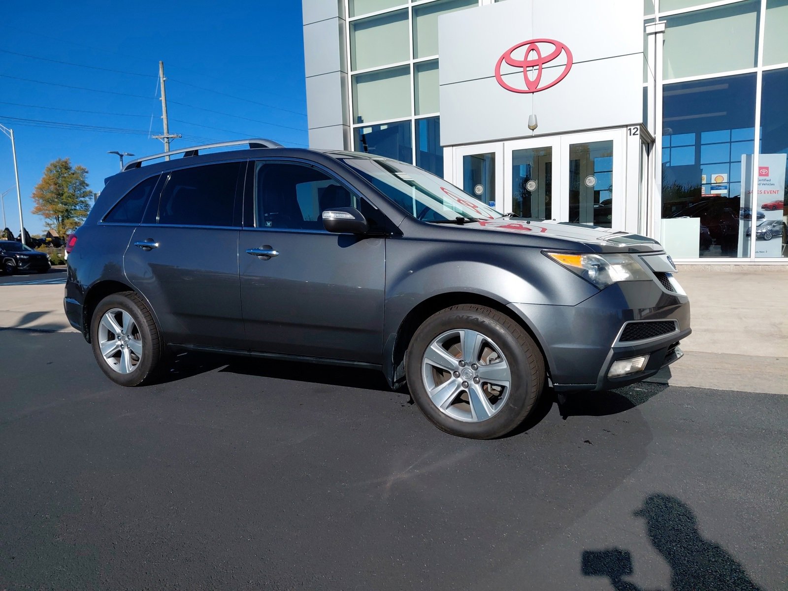 Used 2012 Acura MDX Technology Package with VIN 2HNYD2H33CH531558 for sale in Whitestown, IN