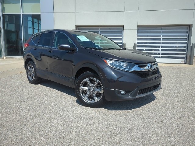 Used 2019 Honda CR-V EX-L with VIN 5J6RW2H85KA021218 for sale in Whitestown, IN