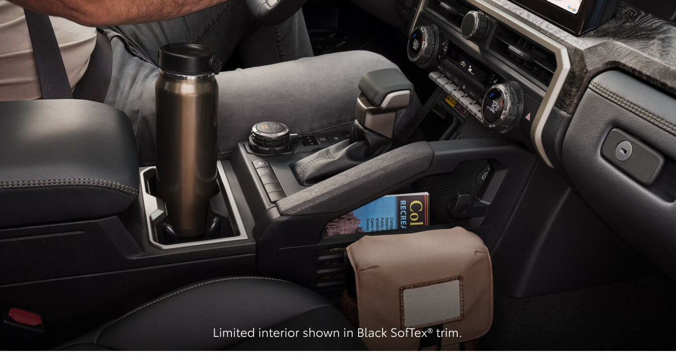 2026 Toyota Tacoma Interior Colors and Interior Upholstery Options by Trim A