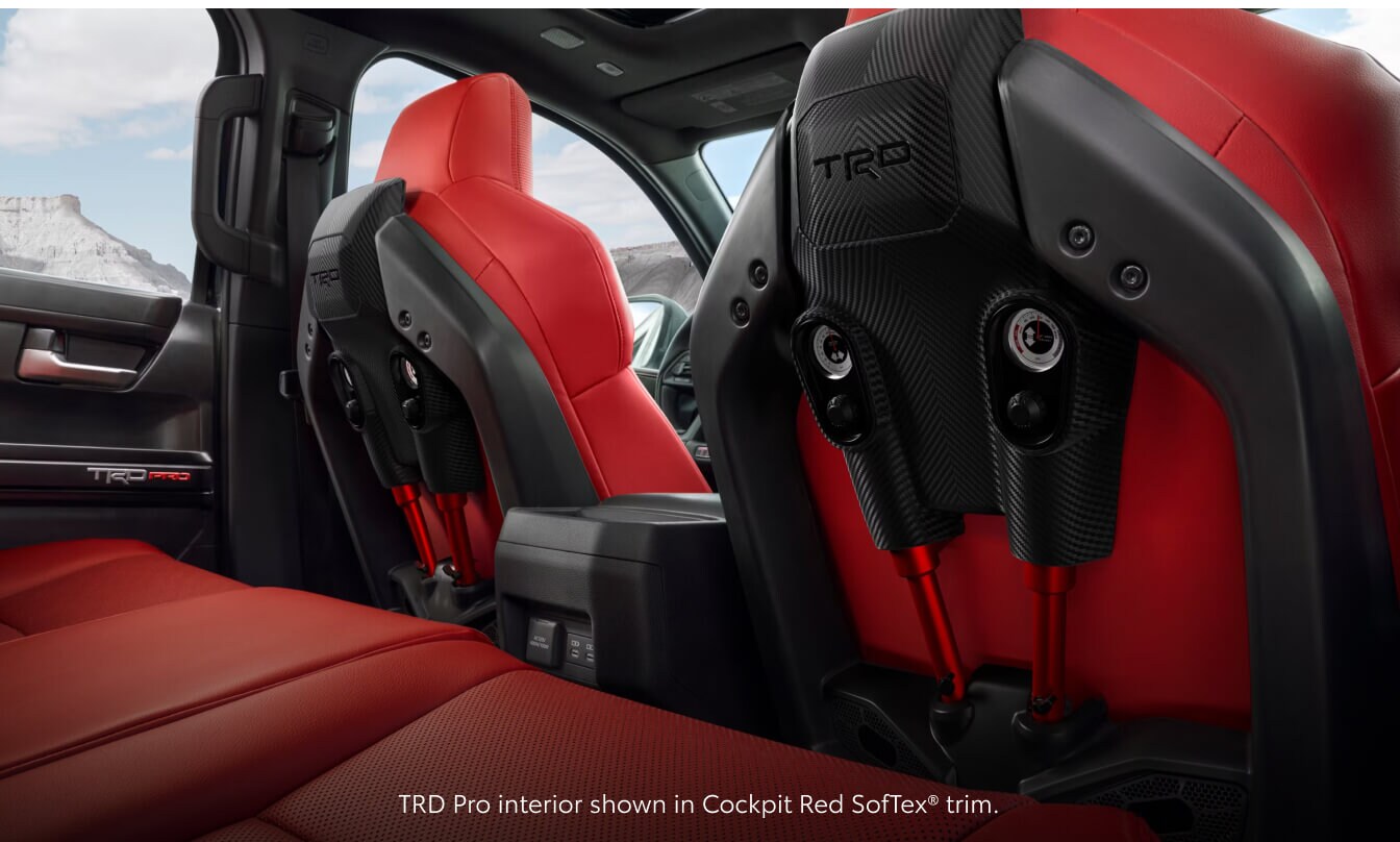 2026 Toyota Tacoma Interior Colors and Interior Upholstery Options by Trim B