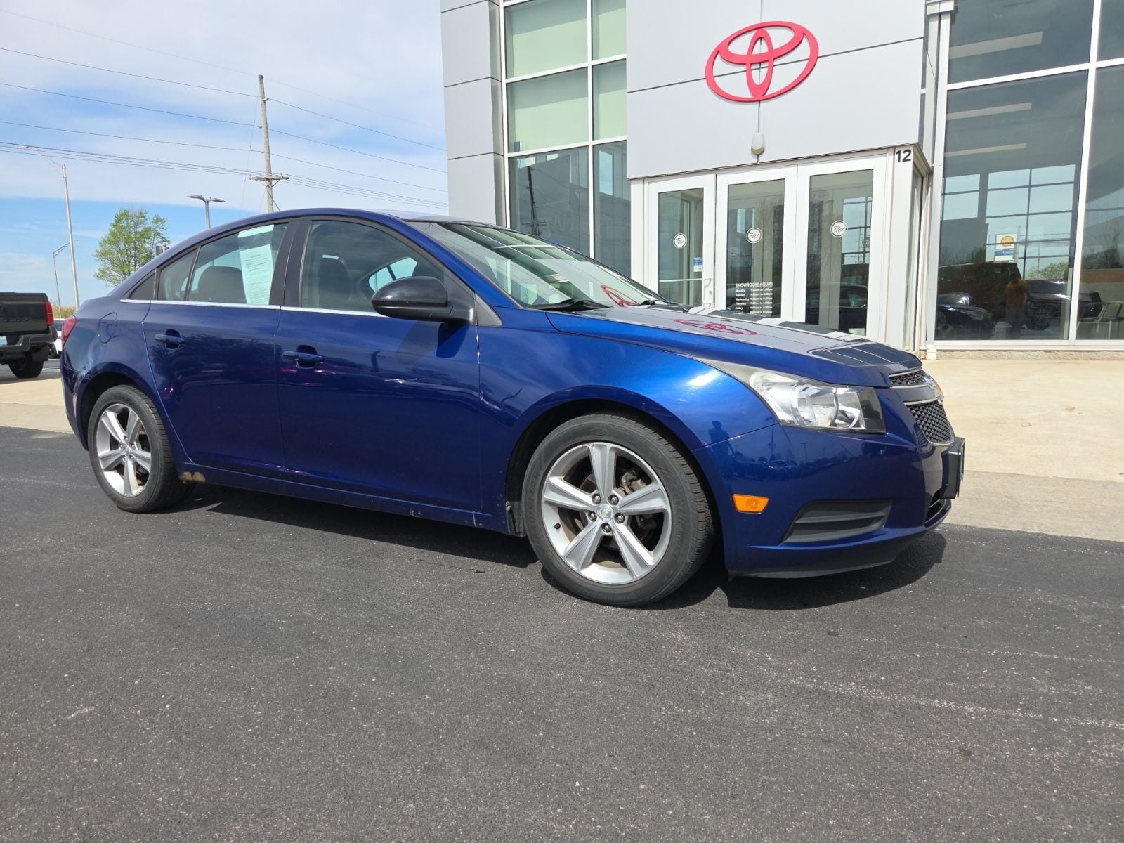Used 2012 Chevrolet Cruze 2LT with VIN 1G1PG5SC0C7234657 for sale in Whitestown, IN