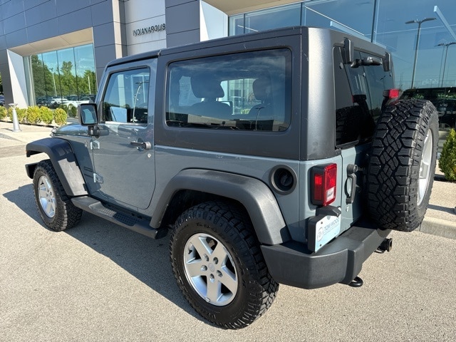 Used 2014 Jeep Wrangler Sport with VIN 1C4AJWAG2EL177493 for sale in Indianapolis, IN