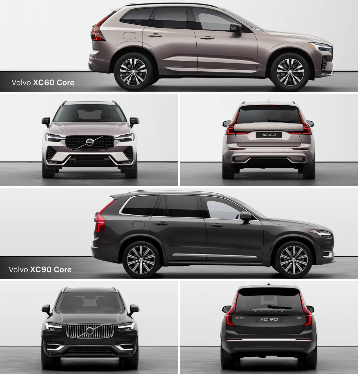 Volvo XC60 Vs. Volvo XC90 Dimensions Interior & Exterior