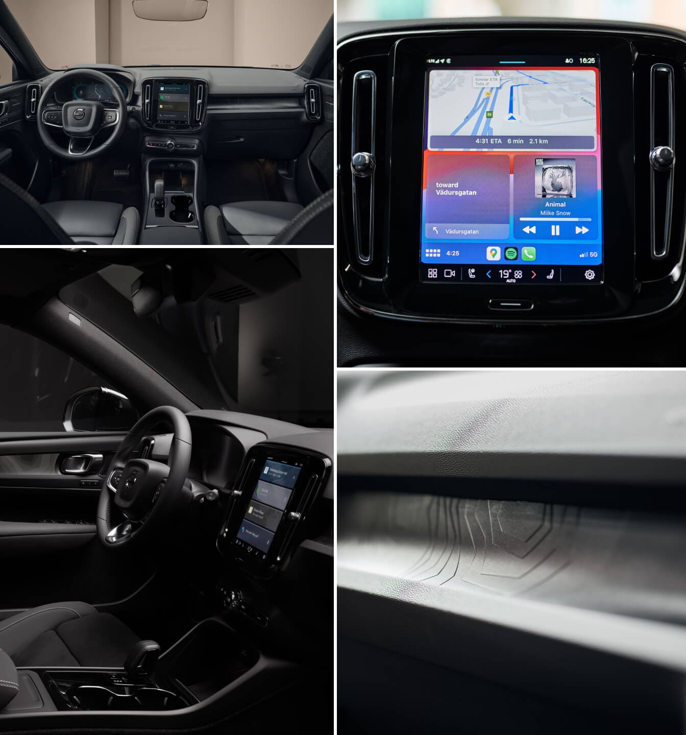 2025 Volvo EX40 Interior Features