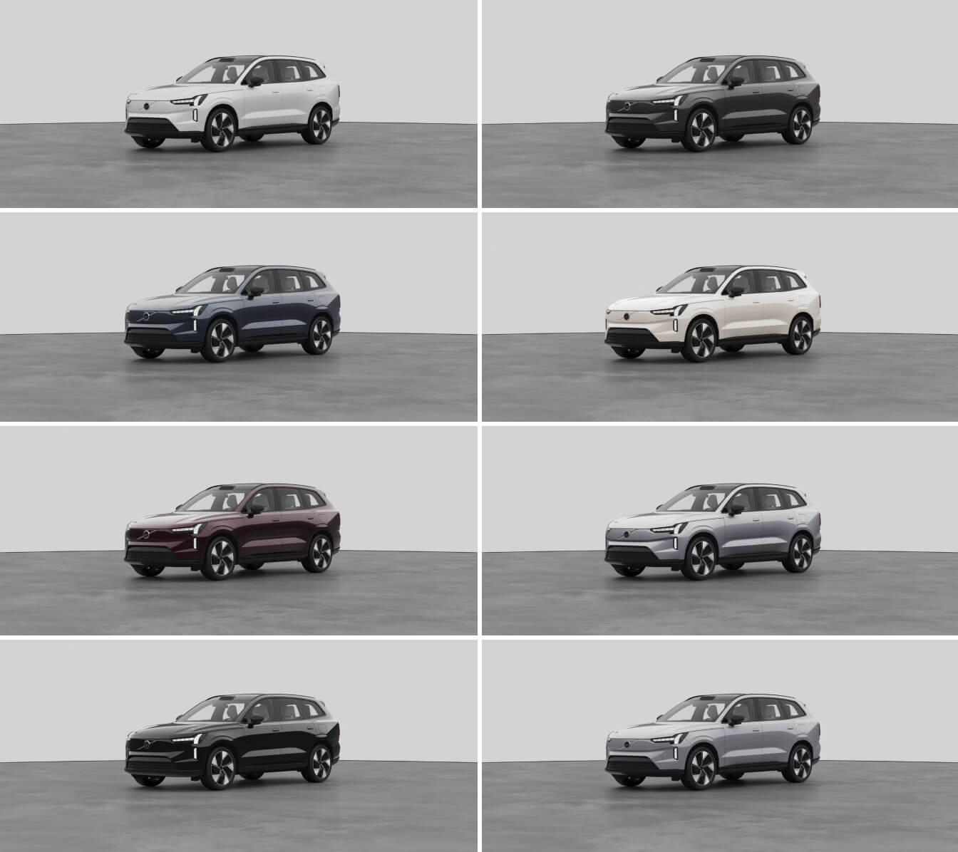 Volvo EX90 Colors